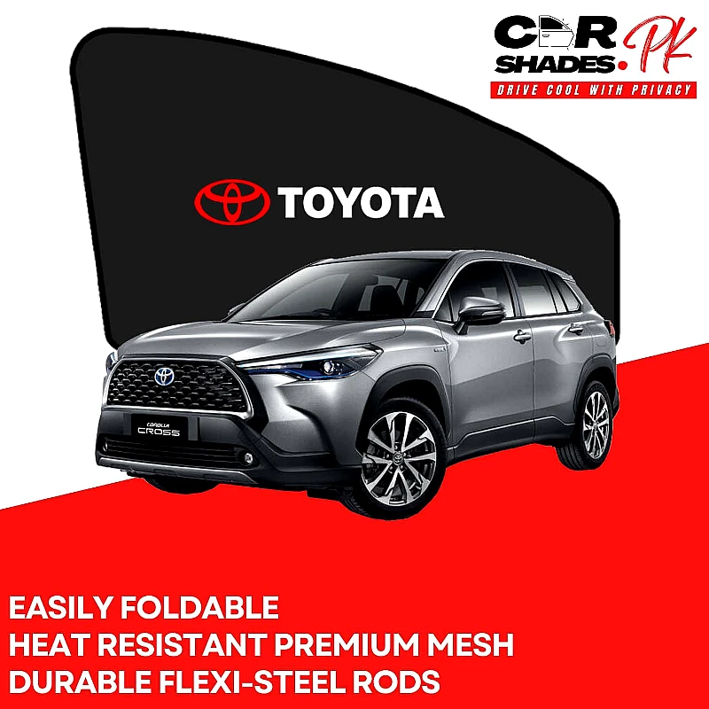 Toyota Cross 2021 - 2026 Sun Shades