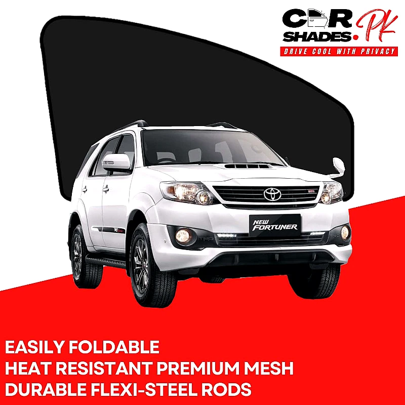 Toyota Fortuner 2013 - 2016 Sun Shades