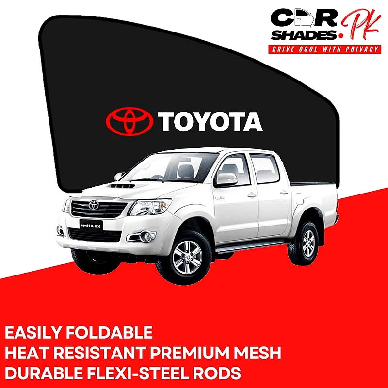 Toyota Hilux Vigo 2011 - 2015 Sun Shades