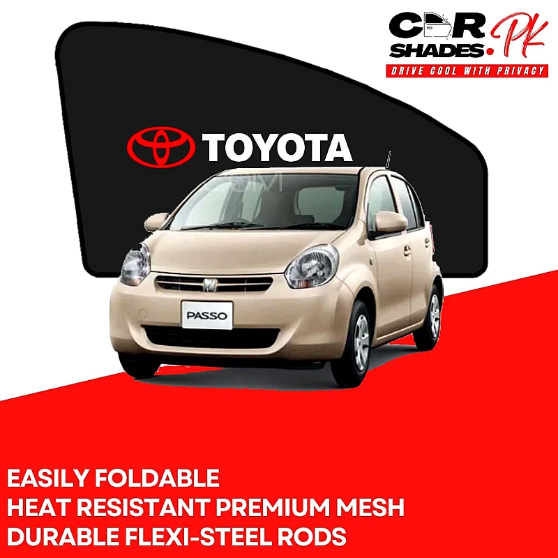 Toyota Passo 2011 - 2016 Sun Shades