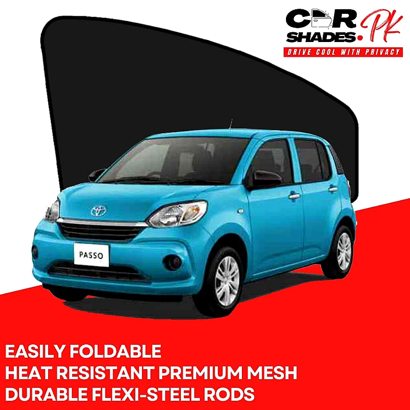 Toyota Passo 2017 - 2023 Sun Shades