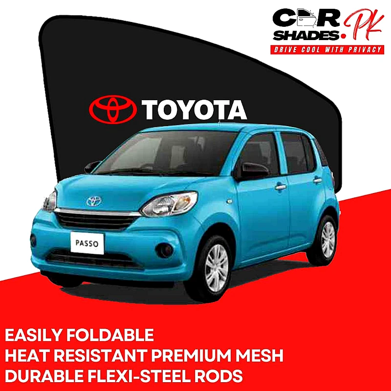 Toyota Passo 2017 - 2023 Sun Shades