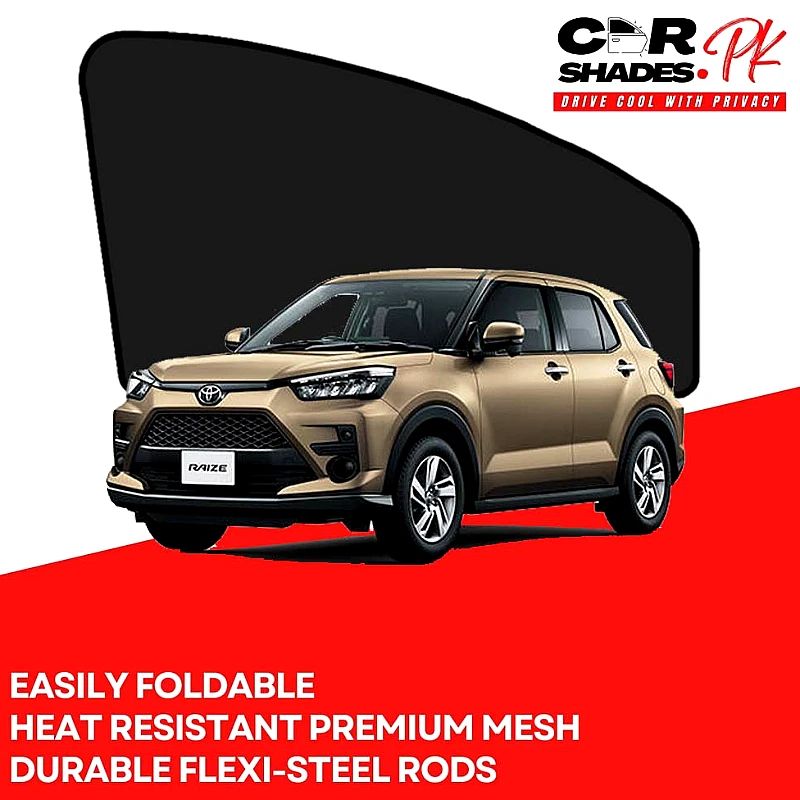 Toyota Raize 2019 - 2026 Sun Shades