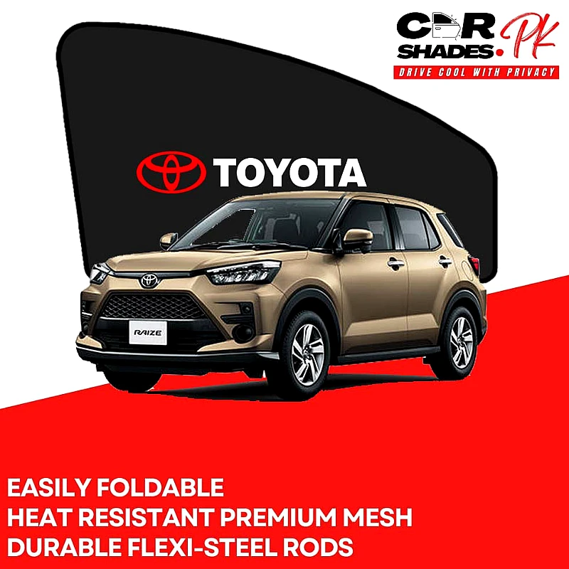 Toyota Raize 2019 - 2026 Sun Shades