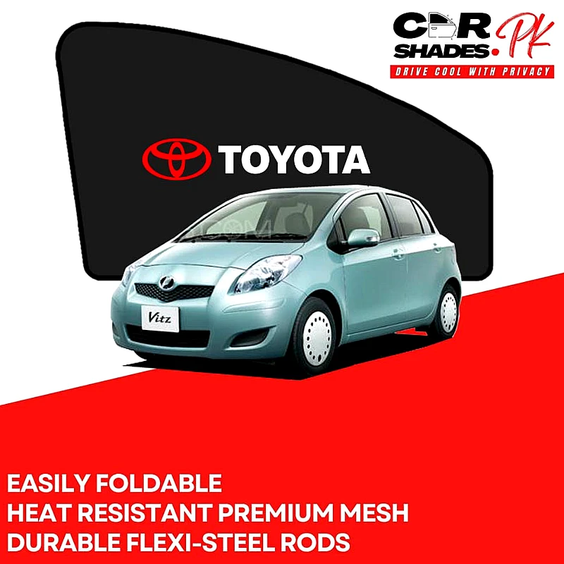 Toyota Vitz 2005 - 2010 Sun Shades