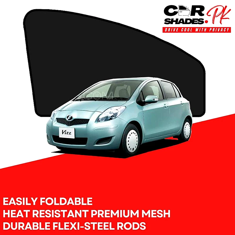 Toyota Vitz 2005 - 2010 Sun Shades