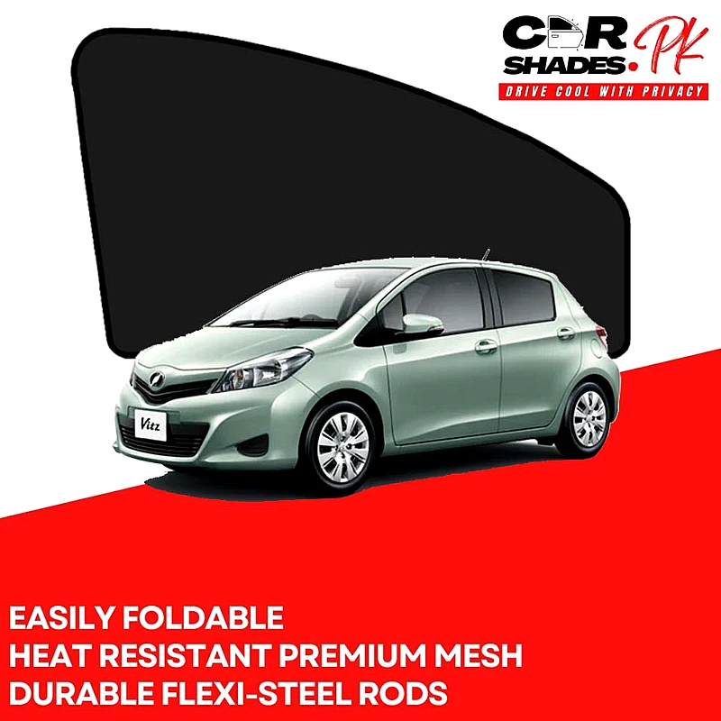 Toyota Vitz 2011 - 2025 Sun Shades