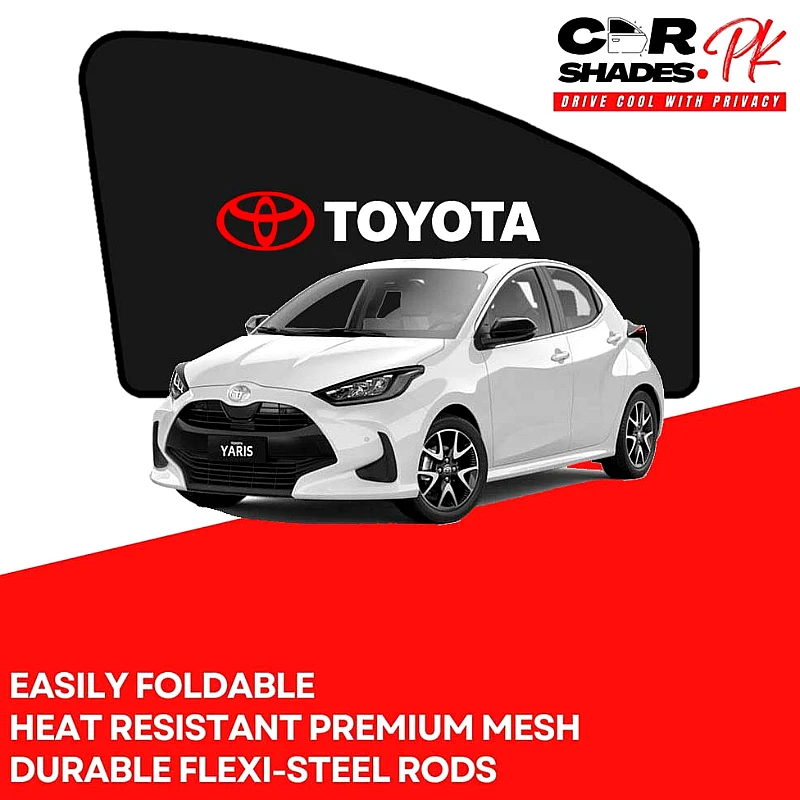 Toyota Yaris Japanese 2023 - 2026 Sun Shades
