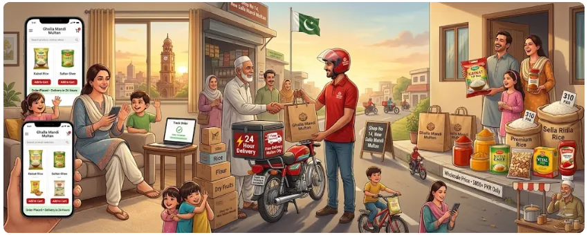 Ghalla Mandi Multan - Promotional Banner 4