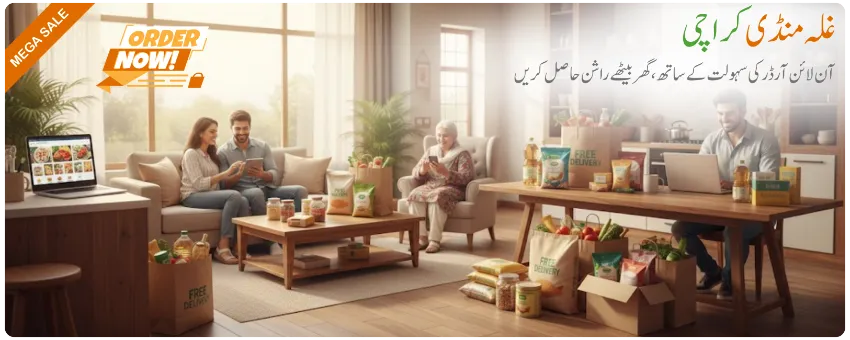 Ghalla Mandi Karachi - Promotional Banner 4