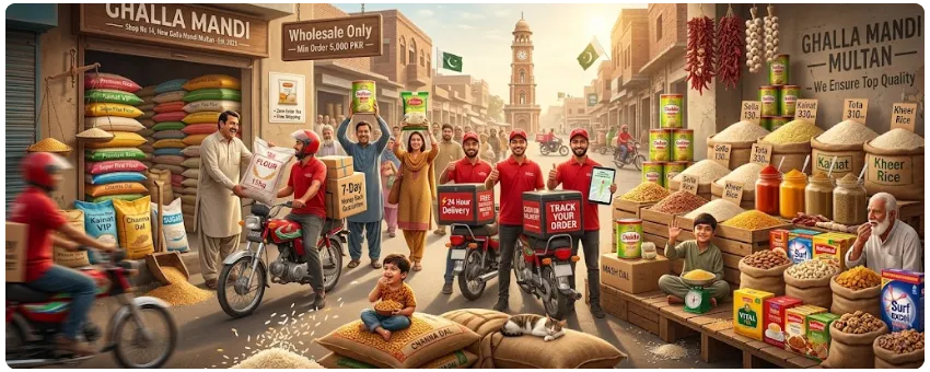 Ghalla Mandi Multan - Promotional Banner 6